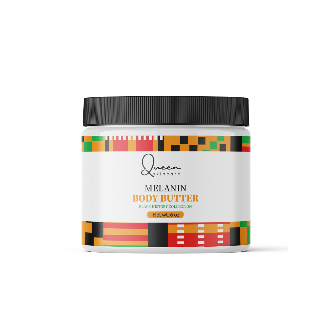 Glossy Scrubs, Body Butters, & Moisturizer Product Label Queen