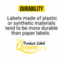 Product Label Durability