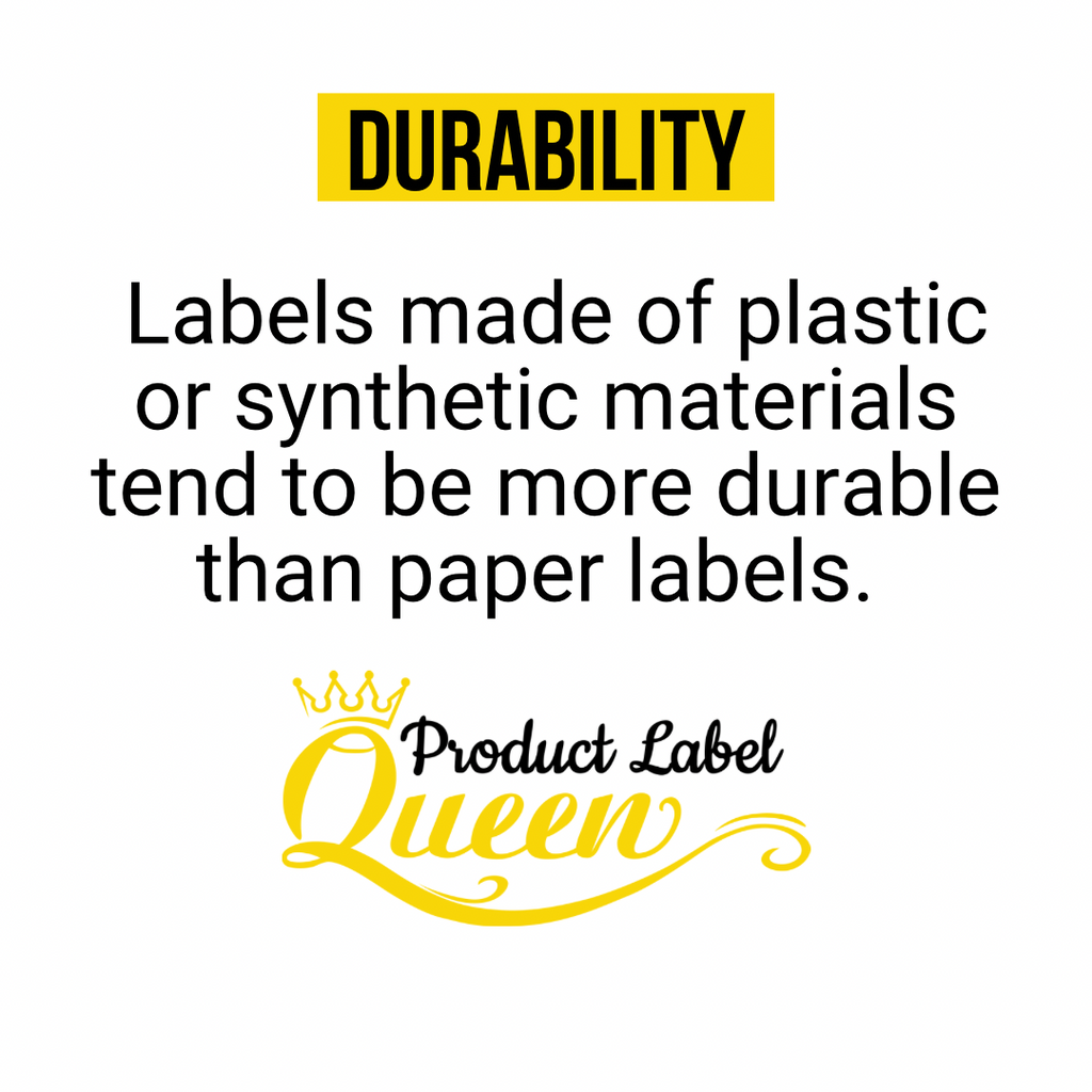 Product Label Durability