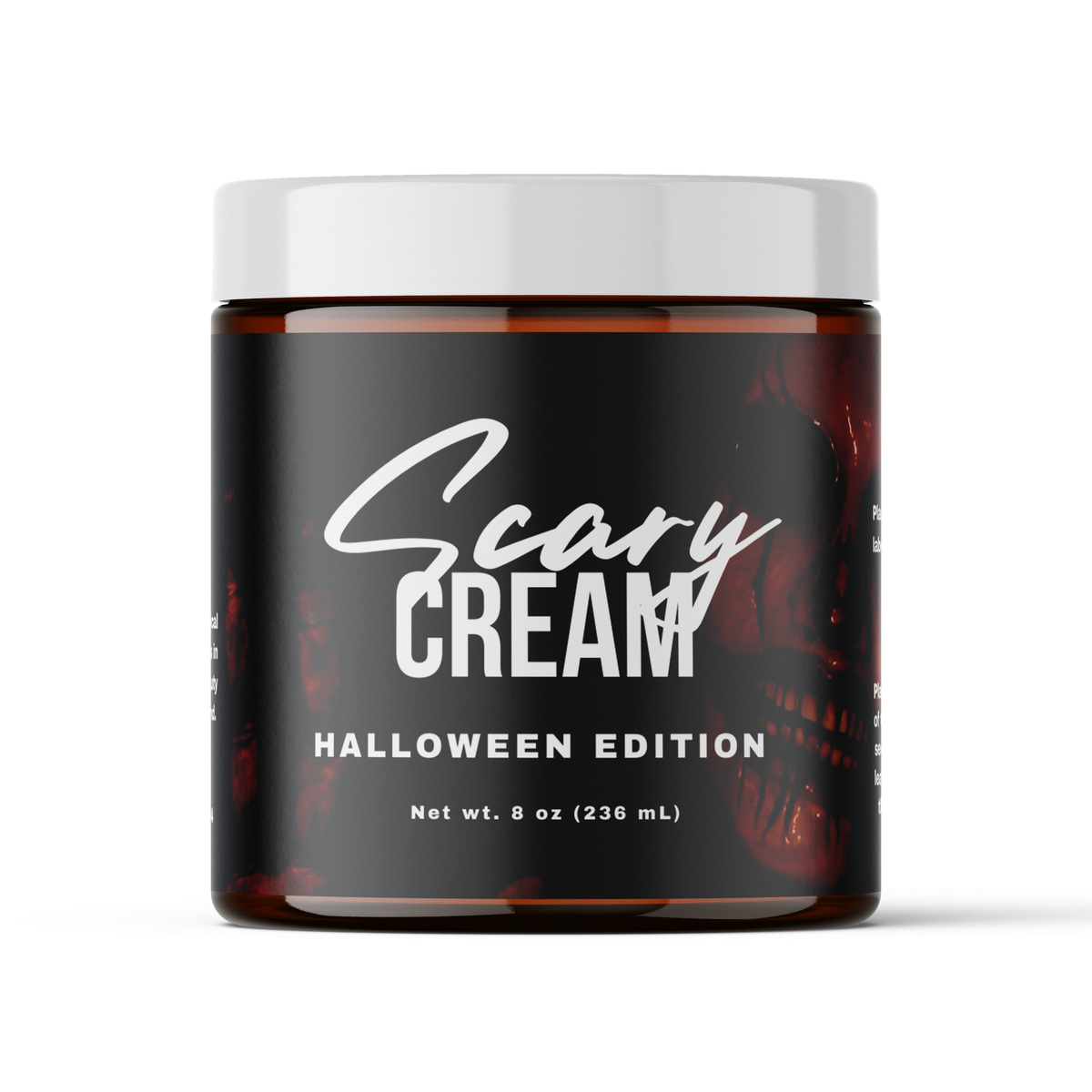 Template 07 8x2.5 Body Cream Halloween Black Theme