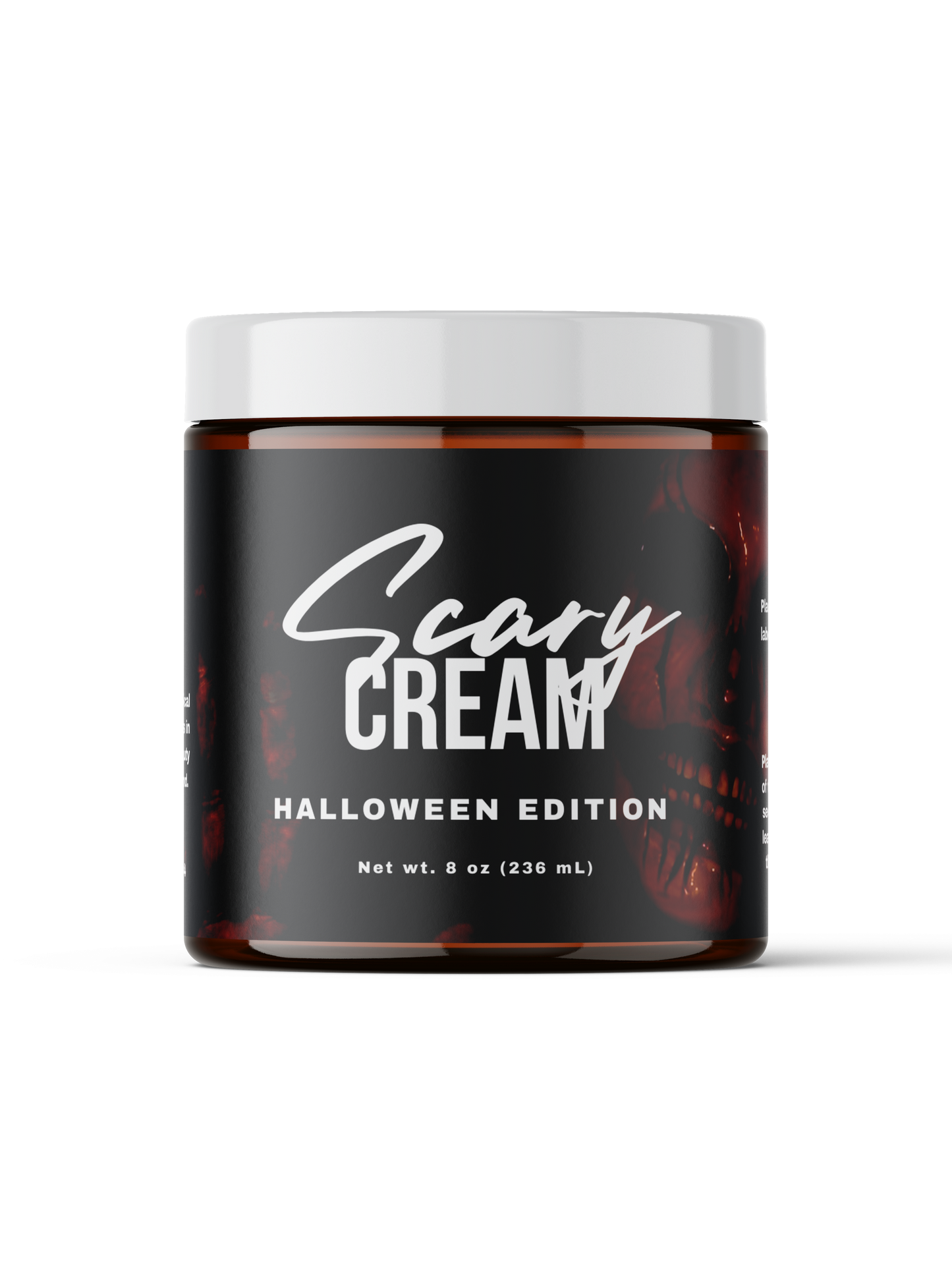 Template 07 8x2.5 Body Cream Halloween Black Theme