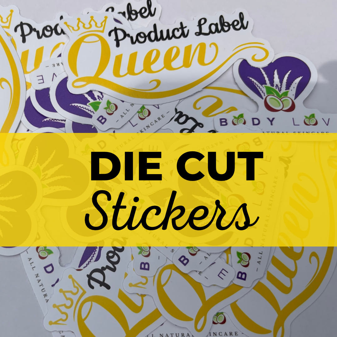 100 2.5 Die Cut Vinyl Stickers
