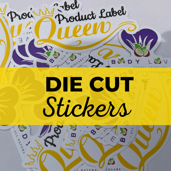 100 2.5 Die Cut Vinyl Stickers