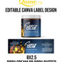 Template 05 8x2.5 Body Cream Halloween Bundle