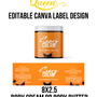 Template 06 8x2.5 Body Cream Halloween Theme