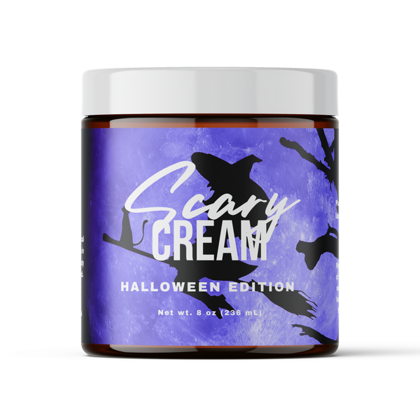 Template 08 8x2.5 Body Cream Halloween Purple Theme