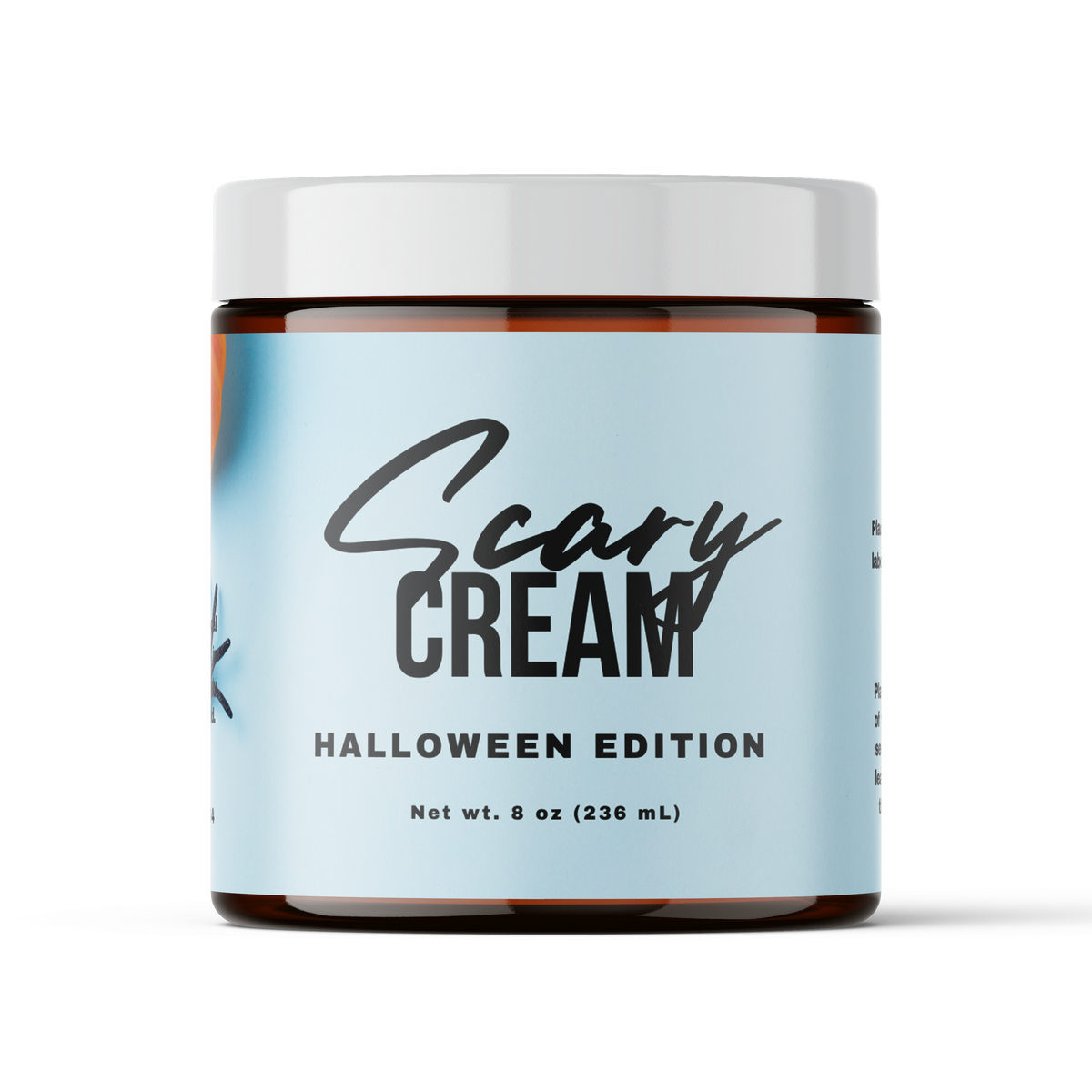 Template 11 8x2.5 Body Cream Halloween Light Blue