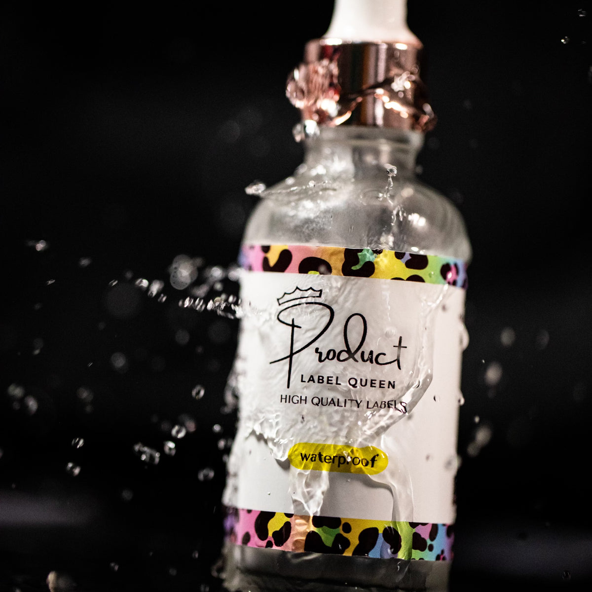 Oil & Serum Vinyl Labels