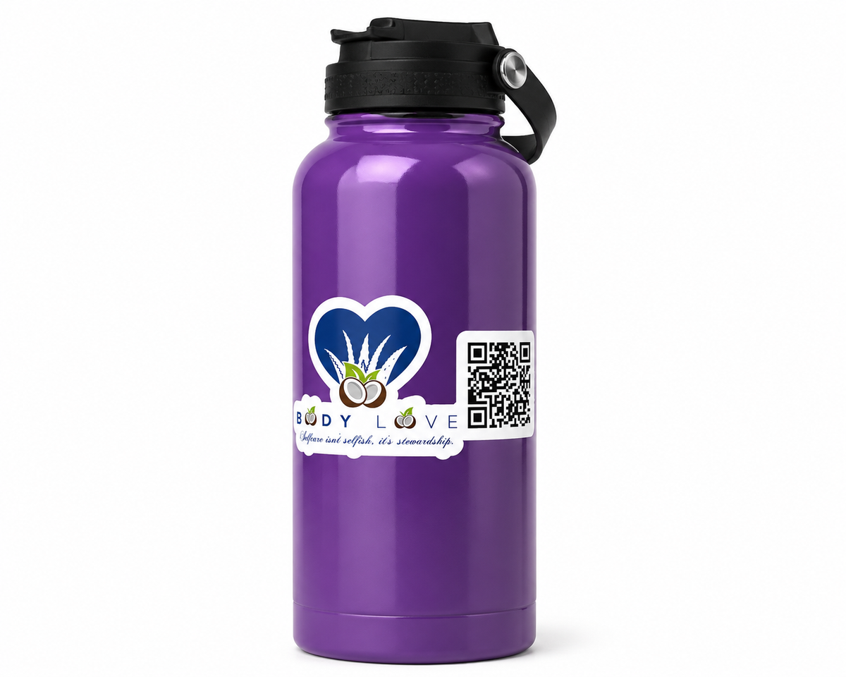 Custom Logo QR Code Stickers (100 Waterproof Stickers)