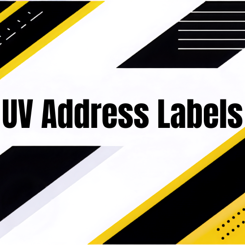 UV Printed Address Label (Custom Listing)