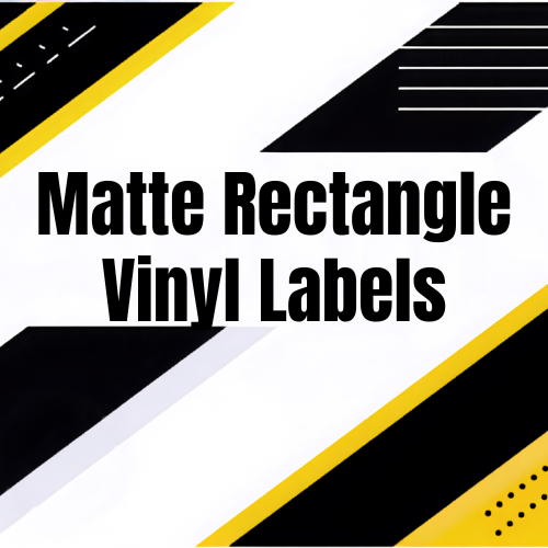 Matte Rectangle Vinyl Labels continued