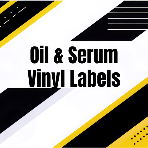 Oil & Serum Vinyl Labels