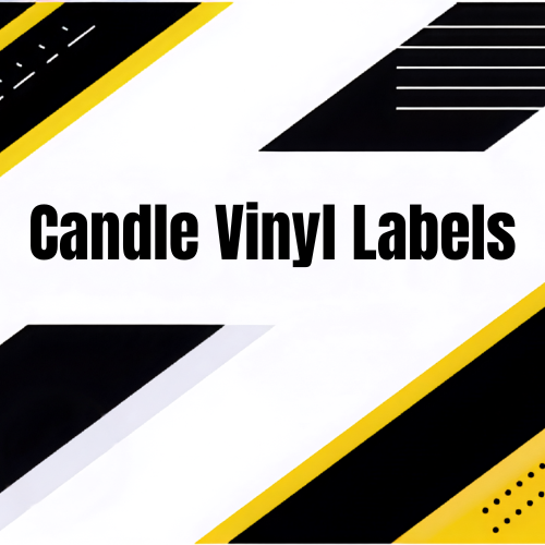 Candle  Vinyl Labels