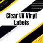 Clear UV Printed Labels