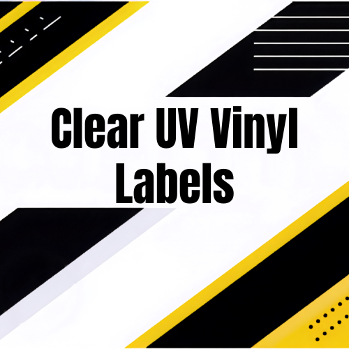Clear UV Printed Labels