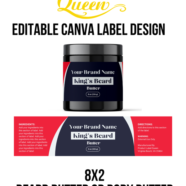 Template 04 8x2 Men's Body Butter