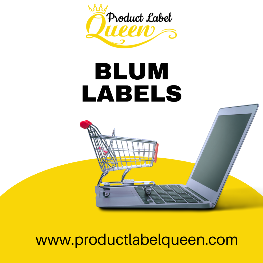 BLUM Labels PLQ Product Label Queen